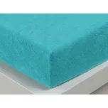 XPOSE® Froté prostěradlo Exclusive - azurové 200x220 cm, Froté + Prodloužená možnost vrácení zboží do 50 dnů