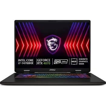 Notebook MSI Sword 17 HX (B14VGKG-024CZ)