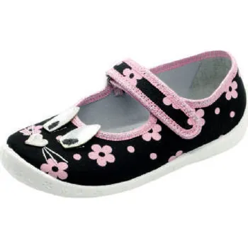 Dětská sportovní obuv RAWEKS Dětská domácí obuv s vyndávací koženou stelkou DOROTKA D24 Velikost: 25