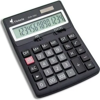 Kalkulačka Kalkulačka, stolní, 14místný displej, VICTORIA "GVA-140"