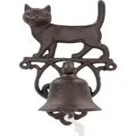 Esschert Design Litinový zvon - kočka