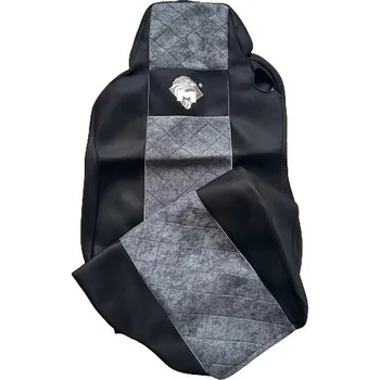 Potah sedadla Autopotahy textilní pro MAN TGX/S/M/L, od roku 2017 černo-šedá barva (č. 146)