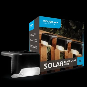 Dekorativní svítidlo Svítidlo solární ML-WS121 LED rohové 3ks