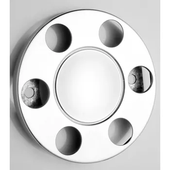 Poklice na kolo Kryt kola 17,5" nerezový PCD 205mm, plný střed