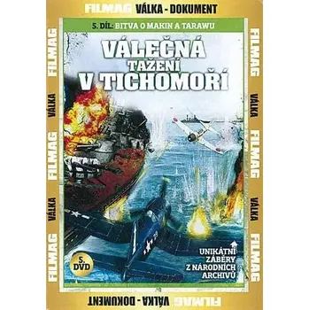 DVD film Válečná tažení v Tichomoří V. DVD