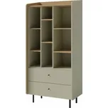 Meblar Regál / knihovna Alessio 6 - eukalyptový