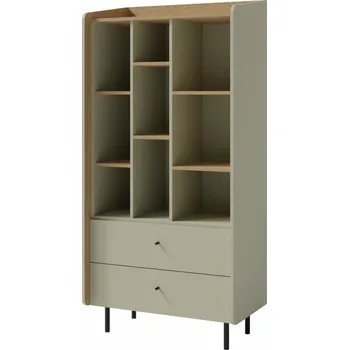 regál Meblar Regál / knihovna Alessio 6 - eukalyptový