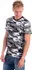 Pánské tričko Malfini Camouflage 144 šedé