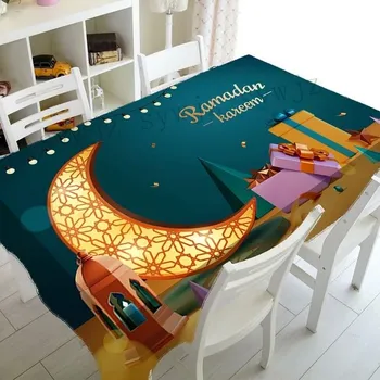 ubrus Ubrus na ramadán s motivem půlměsíce - 12,40 x 70 cm 15 x 27 palců