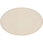 Sololak bílý elipsa 26x39,5 s otvor 22B2639E