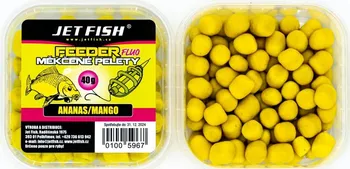 Jet Fish Feeder Fluo měkčené pelety ananas/mango 40 g