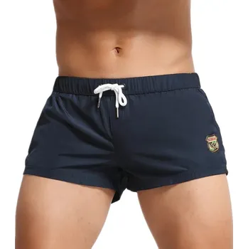 Pánské plavecké šortky s odznakem Barva: Tmavě Modrá, Velikost: M