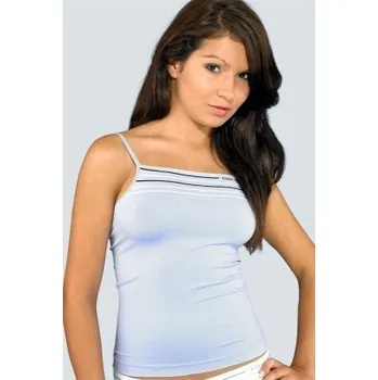 Tílko Gina 08996P - bezešvé Světle modrá S/M