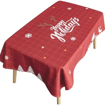 ubrus Vánoční voděodolný ubrus na stůl - Námořnická modrá,85 x 85 cm 33 x 33 palců