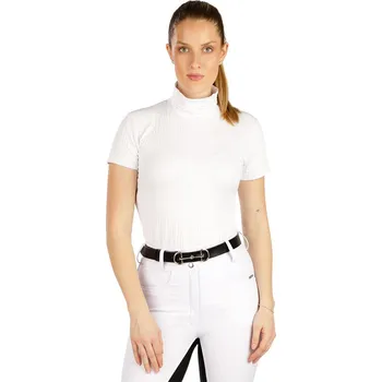 Litex Dámské triko se stojáčkem J1380 Bílá L