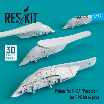 Plastikový model Reskit 1/72 Pylons for P-8A 'Poseidon' 4 pcs. (BPK)