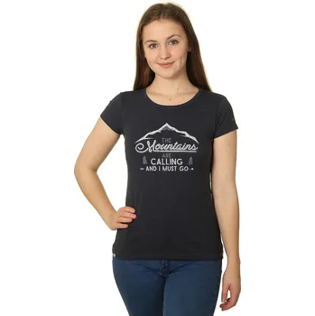 Dámské tričko tričko Hi-Tec Lady Nulis - Blue Nights Melange S