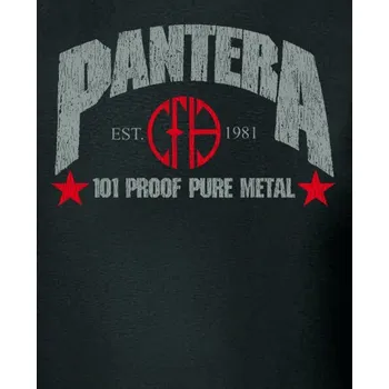Nášivka nášivka na záda, zádovka Pantera - 101 Proof Pure Metal