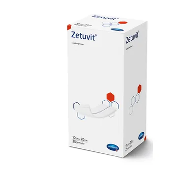 Kompres Kompresy Zetuvit absorpční sterilní krytí 10 x 20 cm, 25 ks