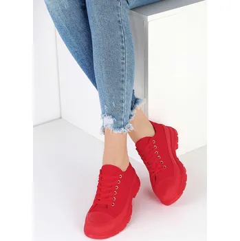 Dámská obuv DoAndBe Červené tenisky AB871A.R Velikost: 38