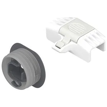 Nábytkové kování BLUM LEGRABOX/MERIVOBOX ZI7.0M07 unašeč pro vnitřní zásuvku, plast,hedvábně bílá