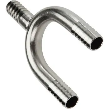 Zahradní hadice Y90° SPOJKA TRN NEREZ 1.4301 - spojka 3x trn pro hadici 1/2", PN16 Bar