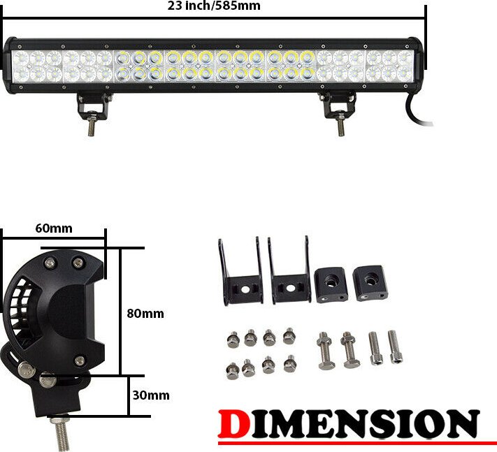LED světlo pracovní 144W