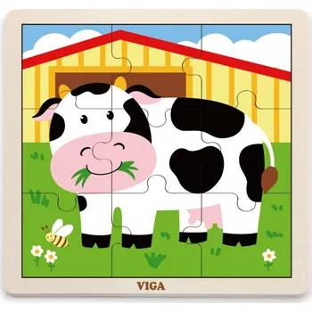 Dřevěná hračka Viga Toys Handy Wooden Fudge 9 dílků