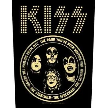 Nášivka Merch Kiss: Zádová Nášivka Hailing From Nyc 2021