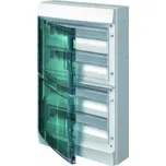 ABB Rozvodnice na omítku MISTRAL65 72M 1SLM006501A1209 průhledná dvířka