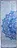 GiftyCity Jóga karimatka 174 x 60 cm, Mandala modrá