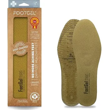 Vložka do bot Footgel Gelové vložky do bot WALK pánské s vůní - pomeranč, velikost 39-42