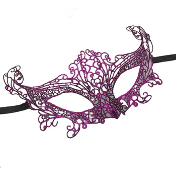 Karnevalová maska Amparo Miranda® Škraboška SM004P Purple