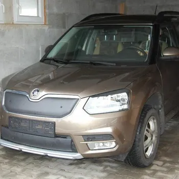 Zimní clona Zimní clony chladiče Škoda Yeti 13-17, kryt masky + nárazníku
