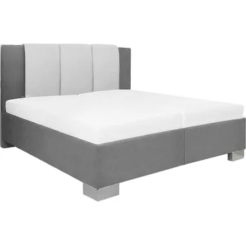 Postel Dvoulůžko NIKOL | 160x200 cm | pevný rošt otvírací | VÝBĚR MATRACE A TKANINY | výroba v ČR