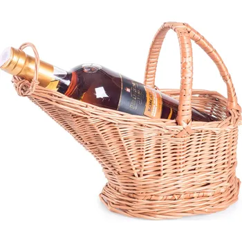 Stojan na víno Proutěný koš na víno Trakai III.