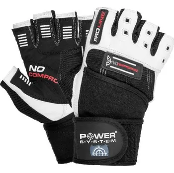 Fitness rukavice Power System Rukavice No Compromise PS-2700 M - šedá