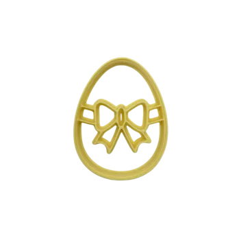 Velikonoční dekorace Vykrajovátko velikonoční - Vajíčko s mašličkou