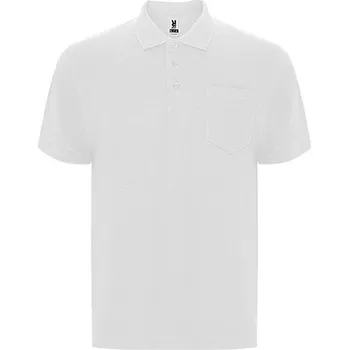 Pánské tričko ROLY Polokošile Centauro premium, krátký rukáv, pánská E6607-01-XXL 2XL Bílá