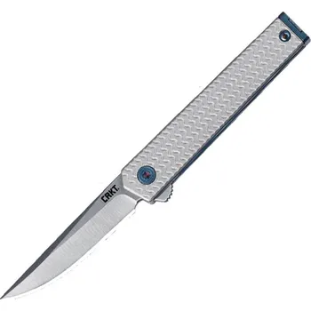 kapesní nůž Zavírací nůž CRKT CEO Microflipper Silver