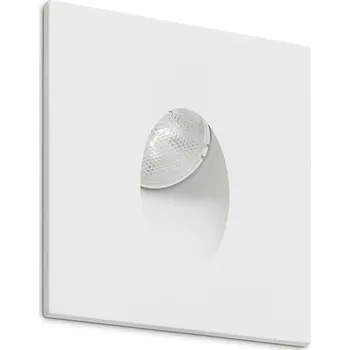 Bodové svítidlo Indeluz Ligur Square LED zápustné svítidlo bílé