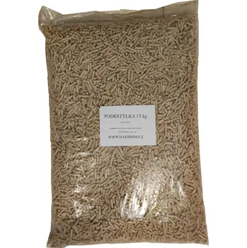 Podestýlka pro hlodavce Dřevěná podestýlka - pelety 15kg