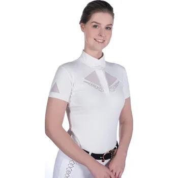 Dámské tričko HKM Triko závodní Kayla Competition HKM, dámské, bílé L