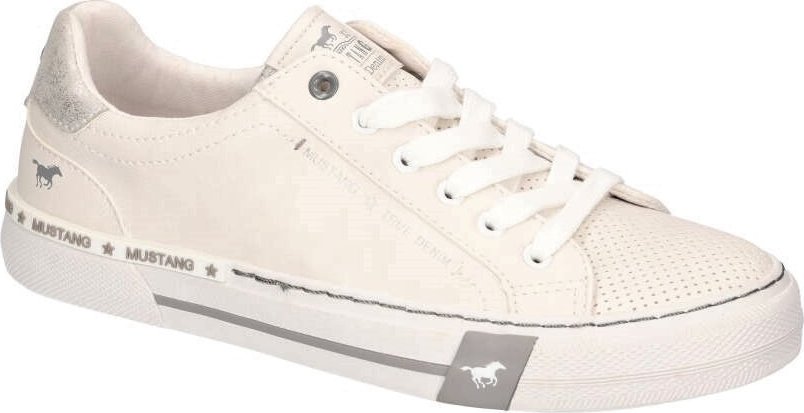 Scarpe Da Ginnastica Donna Mustang 1353-301-820 - Sneaker Moda Con Puntale Forato E Suola Flessibile