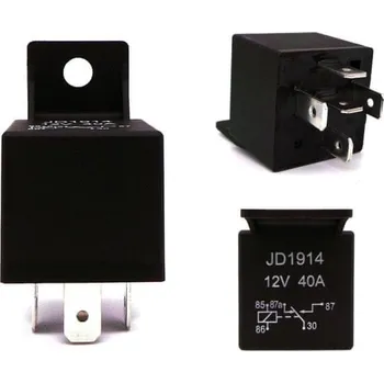 Auto elektroinstalace Univerzální relé 5 pin 12V 40A