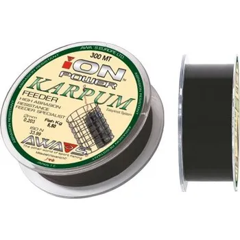 Rybářský vlasec AWA-S ION POWER KARPUM FEEDER 300m průměr: 0,28 mm