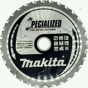 Pilový kotouč MAKITA E-02923 pilový kotouč 150x20mm TCT 32Z kov free_store_pickup