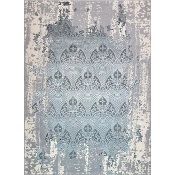 Koberec Dywany Łuszczów Kusový koberec Core W3824 Ornament Vintage cream/grey and blue Rozměry koberců: 80x150