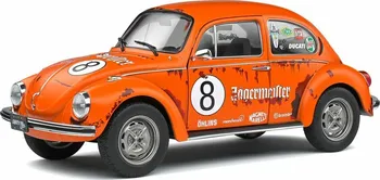 autíčko Solido Volkswagen Beetle 1303 #8 1974 Jägermeister Tribute 1:18 oranžový