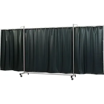 Příslušenství ke svářečce Svařovací zástěna CEPRO Robusto Triptych XL 435 cm Green 9 - výplň záclona 36.31.69